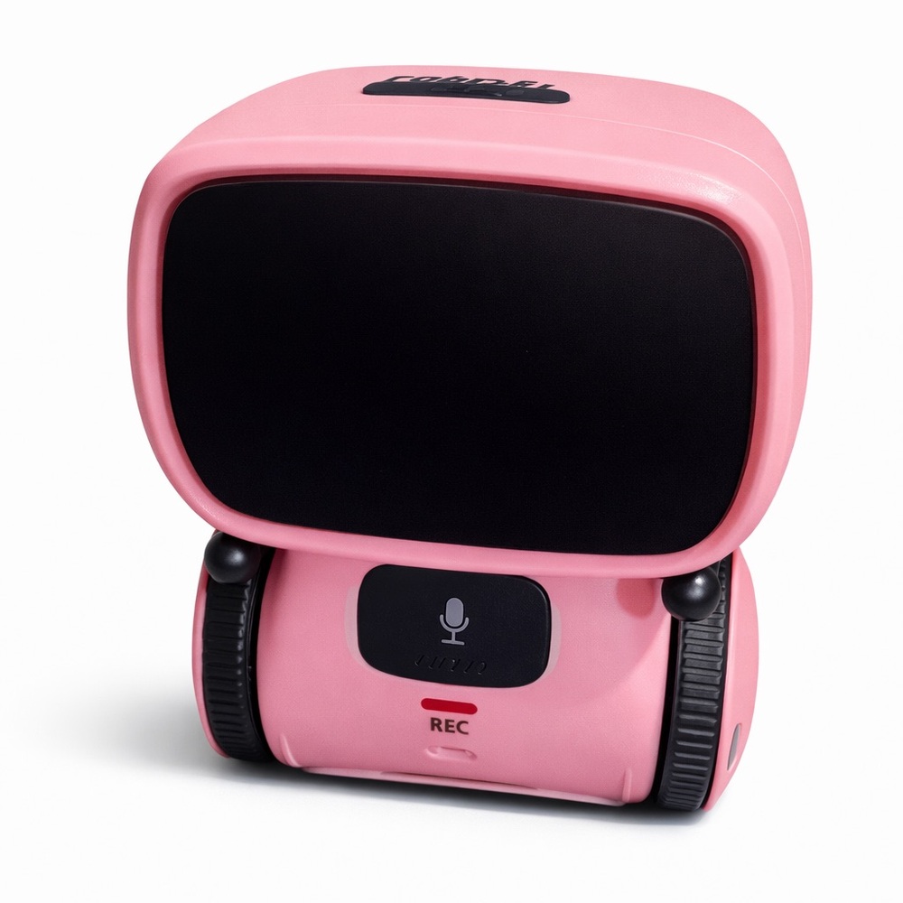 Steam Smart Robot Pink Voice Control Smart Talking Interactive AT-Robot